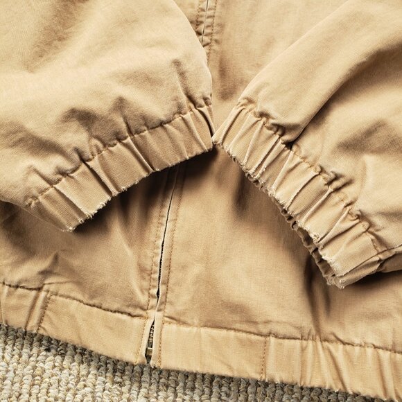 Vintage Polo Ralph Lauren Bi-Swing Jacket 2X Big Khaki Tan Harrington Bomber - Picture 8 of 11